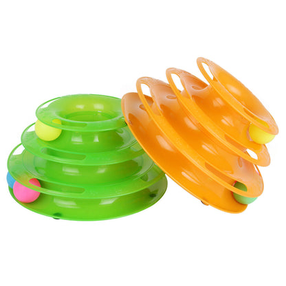 Pet Crazy Ball Disk Interactive Toys