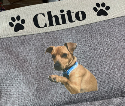 Personalized Pet Storage Basket