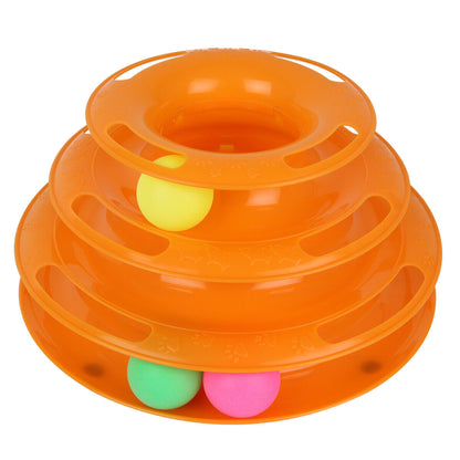 Pet Crazy Ball Disk Interactive Toys